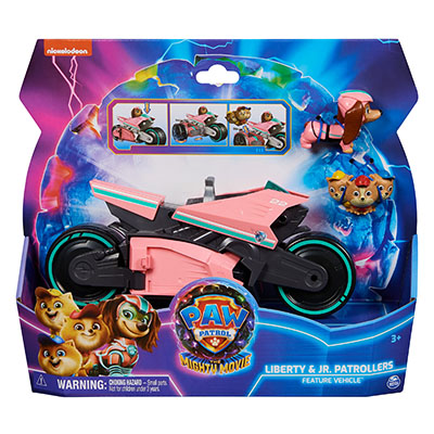 Paw Patrol Movie Liberty & Jr. Patrollers Vehicle